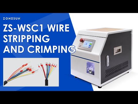 Zonesun ZS-WSC1 Pre insulated Terminals Tubular Terminal Crimper.