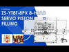 ZONESUN ZS-YT8T-8PX Automatic 8-Head Servo Piston Paste Filling Machin