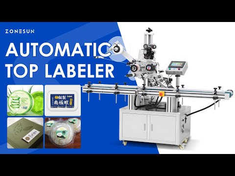 zonesun flat surface labeling machine