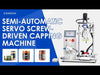 Servo Screw-driven Electric Screw-Type Bottle Capper ZONESUN ZS-XG450S