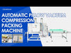 ZONESUN automatic pillow vacuum compression packing machine