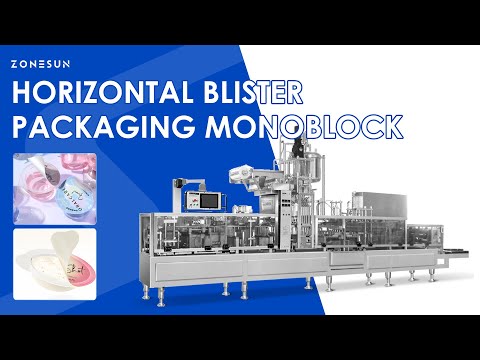 Plasitc cup forming filling and sealing machine