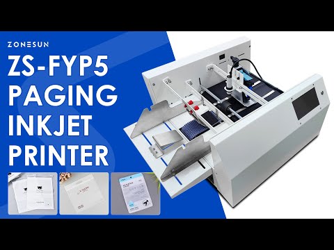 ZONESUN ZS-FYP5 Automatic Paging Machine with Date Coding Printer