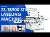 Zonesun ZS-TB900 Automatic Wrap Around Labeling Machine for Square Bot