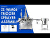 ZONESUN ZS-WIM06 Dip Tube Cutting and Inserting Machine Lotion Pump Assembly Machine