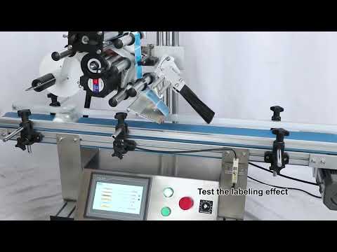 zonesun automatic pouch bag labeling machine