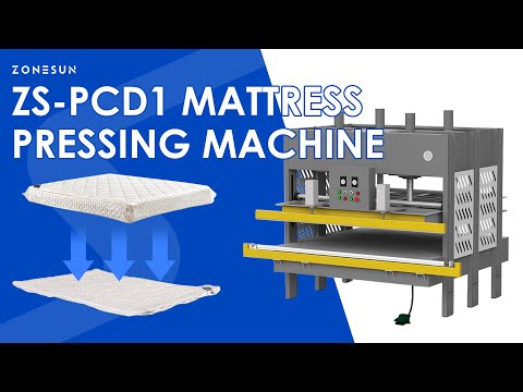 Zonesun ZS-PCD1 Mattress Packing Machine Mattress Compressing Equipment.