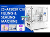 ZONESUN ZS‑AFS02R Automatic Rotary Cup Filling and Sealing Machine Liq
