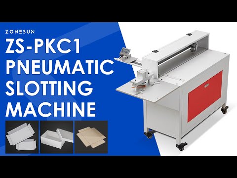 Zonesun ZS-PKC1 V Grooving Machine for Cardboard Paper Box Cutting Machine.