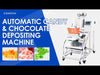 ZONESUN ZS-CTF50 Candy Depositor | Gummy Molds, 25L Cooker, PLC Control