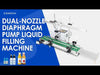 ZONESUN ZS-DPYT200 Dual-Nozzle Liquid Filling Machine Small Filling Li