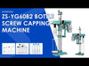 ZONESUN ZS-YG60B2 28mm Screw Cap Capping Machine