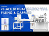 ZS-AFC18 Vial Filling & Capping Line | ZONESUN