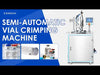 ZONESUN ZS-YG200A Semi-Automatic Vial Aluminum Cap Crimping Machine