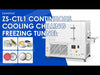 ZONESUN ZS-CTL1 Automatic WaxCandle Cooling Tunnel High-Efficiency Flash Freezer Conveyor for Solid Cosmetics