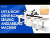 ZONESUN ZS-FKC4650 Automatic Carton Sealer & Labeling Machine
