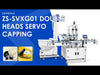 Zonesun ZS-SVXG01 Automatic Double Heads Servo Screw Capping Machine w