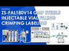 ZS-FAL180V14 Turnkey Vial Filling Capping Labeling Line | ZONESUN