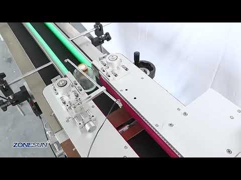 ZONESUN bottom labeling machine