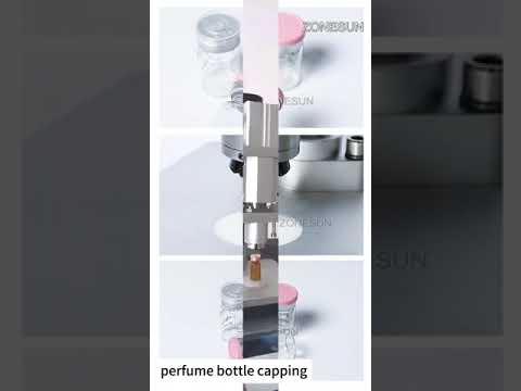 Zonesun ZS-YG08B 13/20mm Pneumatic Aluminum Plastic Penicillin Bottle Capping Machine.