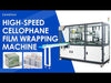 Zonesun ZS-FPM1 Automatic Cellophane Film Wrapping Machine