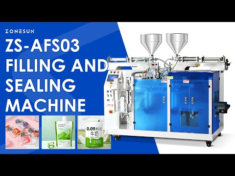 premade pouch filling and sealing machine