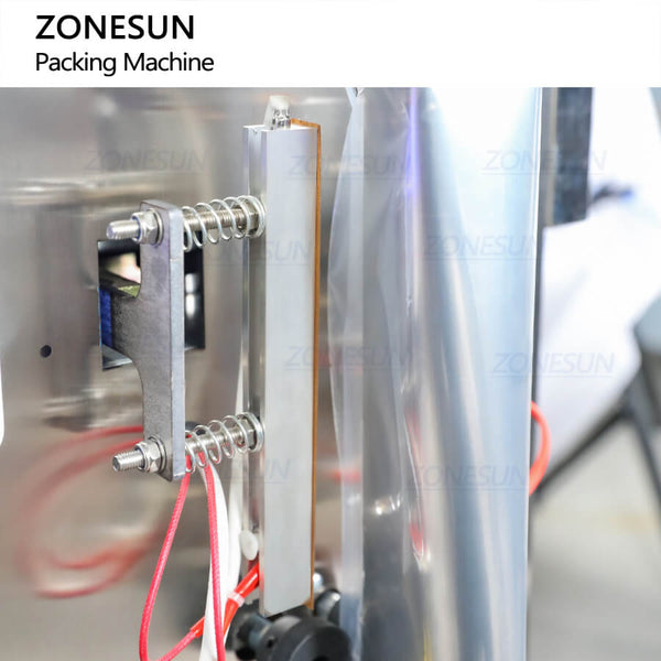 ZONESUN ZS-FS200D1 Automatic Vertical Piston Pump Paste Filling and Sealing Machine Honey Cream Sachet