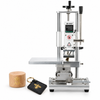 ZONESUN ZS-90GT Hot Foil Stamping Machine for Flat & Round Surfaces — machine with application samples on white background