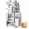 ZONESUN ZS-FS01 Automatic VFFS Granule & Paste Pack Machine — machine with application materials on white background