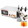 ZONESUN ZS-GFK350 Dual-Nozzle Digital Liquid Filling Machine — machine with application materials on white background