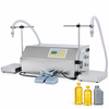 ZONESUN ZS-GP262W Dual-Nozzle Gear Pump Filling & Weighing Machine — machine with application materials on white background