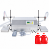 ZONESUN ZS-DP432W Dual-Nozzle Diaphragm Pump Filling Machine — machine with application materials on white background