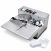 ZONESUN High Speed Paging Machine for Paper Cards & Plastic Bags — machine with application materials on white background