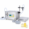 ZONESUN ZS-MP231W Magnetic Pump Liquid Weighing Filler — machine with application materials on white background