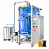 ZONESUN ZB-420GSY Automatic Paste Bag Filling Sealing Machine — machine with application materials on white background