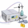 ZONESUN ZS-GP631 Gear Pump Oil Filling Machine with Weighing Scale — machine with application materials on white background