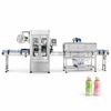 ZONESUN ZS-STB150L Full-Body Shrink Sleeve Labeling Machine — machine with application materials on white background