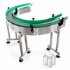Zonesun ZS-CBU150 Flexible U-Shaped Conveyor Belt for Customizable Production Flow — machine with application materials on white background