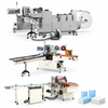 Zonesun ZS-ZJL1 Facial Tissue Production Line — machine with application materials on white background