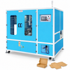 ZONESUN ZS-ZH15 Automatic Airplane Box Folding Machine Intelligent Cartoning Packing Machine — machine with application materials on white background