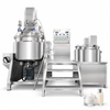 ZONESUN ZS-EM300 Vacuum Emulsifying Mixer for Cosmetics & Food — machine with application materials on white background