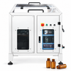 ZONESUN ZS-LP150 Automatic Small Plastic Bottle Unscrambler — machine with application materials on white background