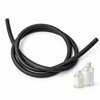 ZONESUN PJ-GZ6 2m Fluorine Rubber Filling Hose, 6mm ID — product with application materials on white background