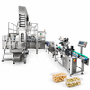 Zonesun ZS-GWF7 Automatic Plastic Box Packaging Machine Clamshell Food Container Box Packing Machine — product with application materials on white background