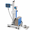 ZONESUN ZS-LM03 Fiber Laser Marking Machine for Metal — product with application materials on white background
