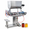ZONESUN ZS-GTU2S Pneumatic Paste Filling Machine With Mixing Function — product and application materials on white background