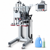 ZONESUN ZS-XG20A Automatic Screw Cap Capping Machine for Bottles — product and application materials on white background
