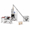 ZONESUN ZS-PFSL1 Powder Filling Sealing Machine with Metal Detector — product and application materials on white background