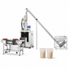 ZONESUN ZS-PFSL1 Powder Filling Sealing Machine with Metal Detector — product and application materials on white background