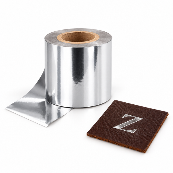 Zonesun 8025 3025 Stamping Foil Paper — product with application materials on white background